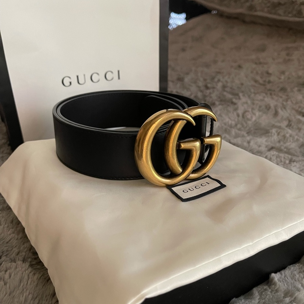 Authentic Gucci GG Belt